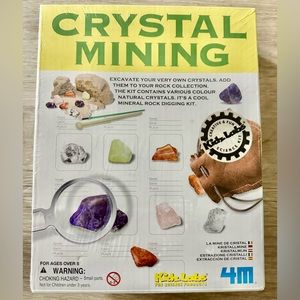 NWT Kidslabz crystal mining kit